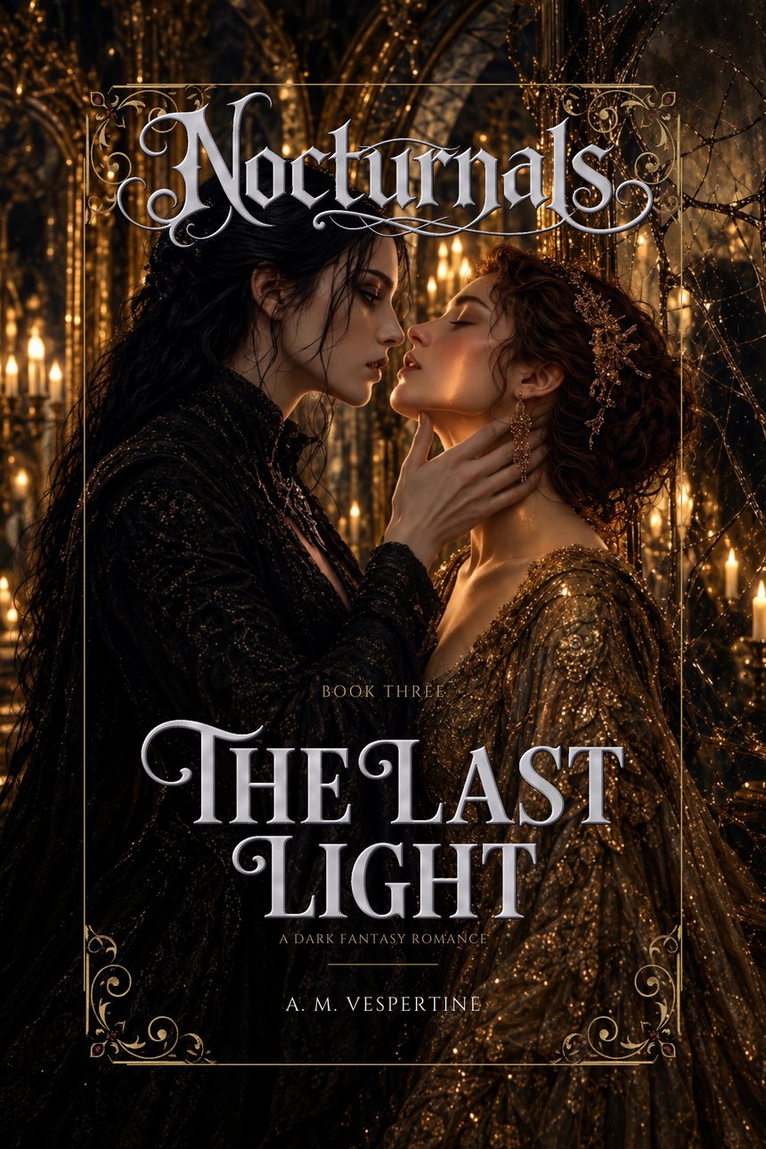 Cover of The Last Light by A. M. Vespertine