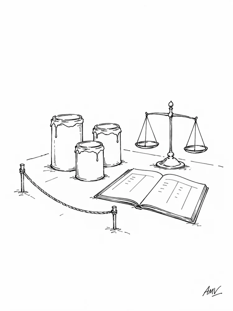 Pen-style illustration for Chapter One — The Cellar