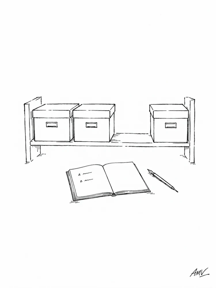 Pen-style illustration for Chapter One — Provenance